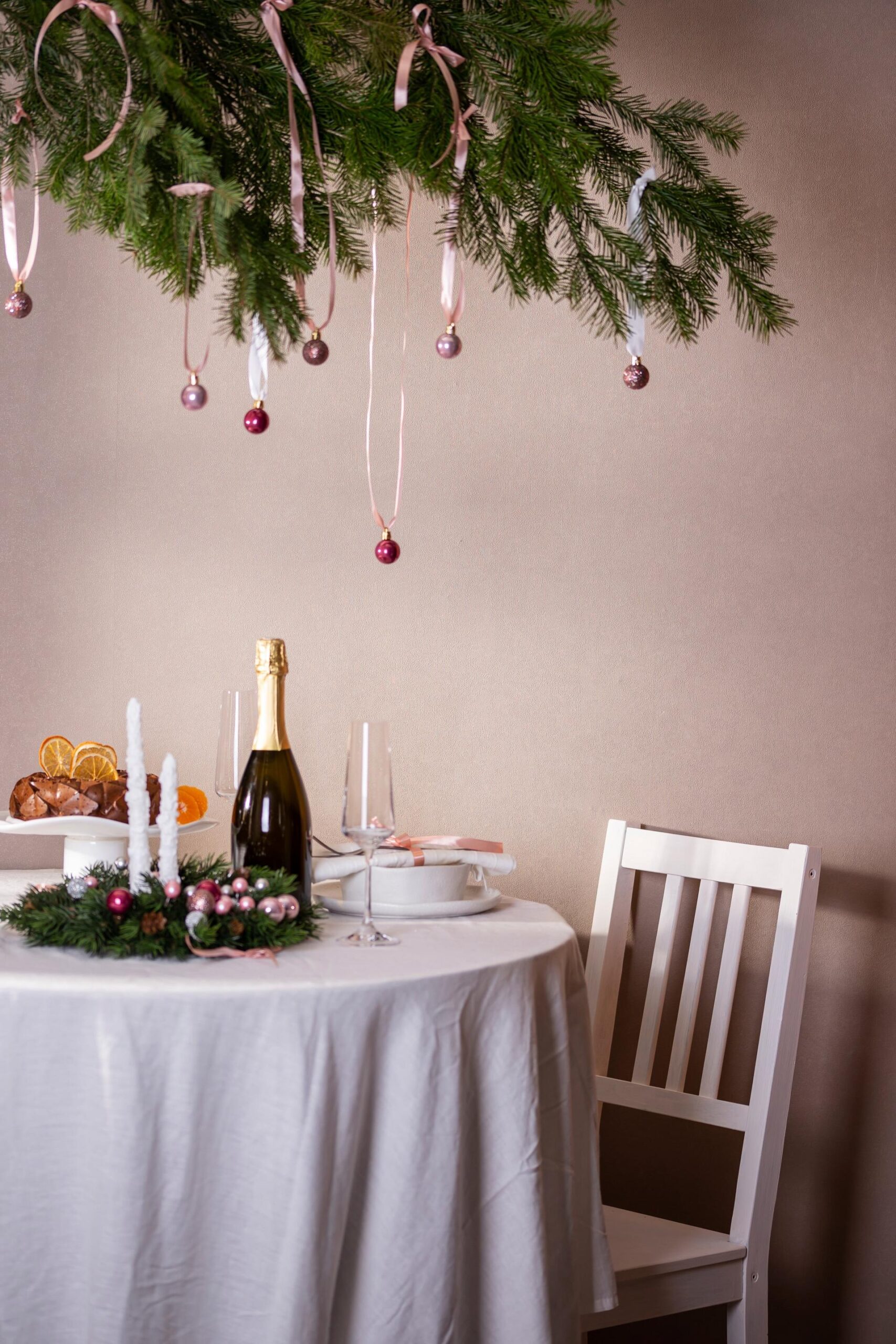 Weihnachtstisch: einfache Ideen für festliche Tischgestaltung - Lia 