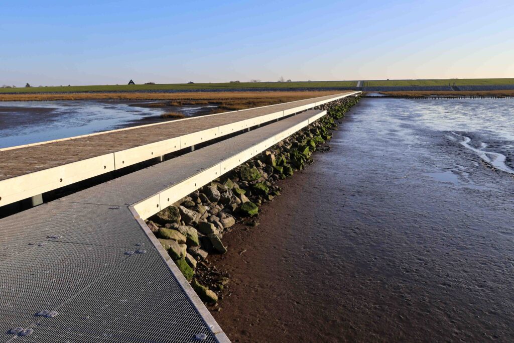 Friedrichskoog Trischendiek Strand Deich Umbau offen Nordsee Wattenmeer Familienurlaub